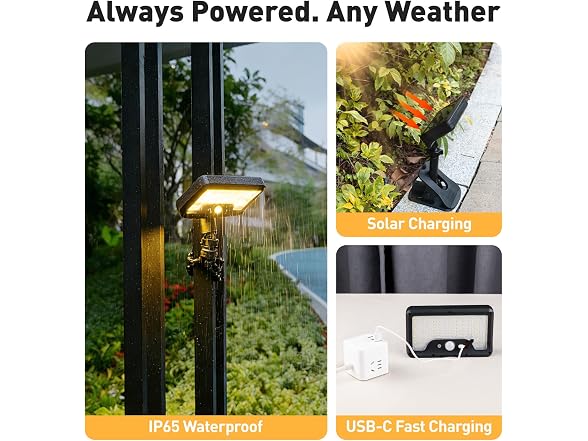 OrbitShell Solar Lights