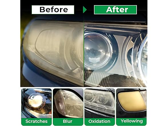 KUBEO  Ceramic Headlight Restoration Kit