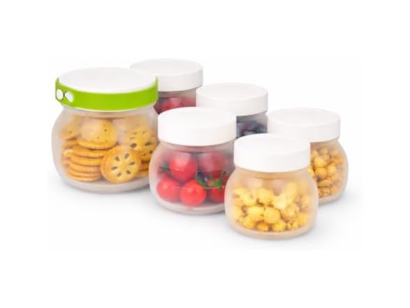 CuLiDing Collapsible Silicone Food Jars