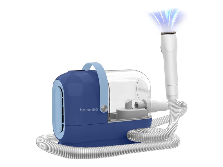 Homeika H317-BLUE All-in-one Pet Grooming Kit & Vacuum Blue