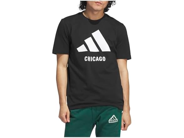 adidas Mens LA Tee Black (XS)