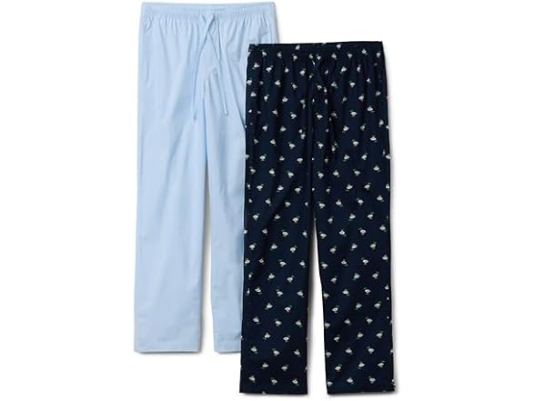 Amazon Essentials Mens Relaxed Fit Lounge PJ Pants 2Pk