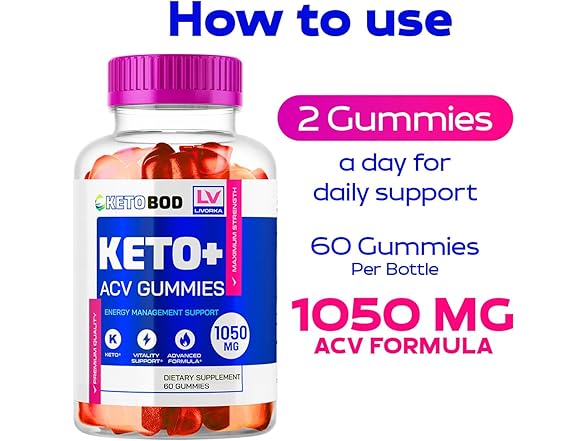 KetoBOD Keto Weight Loss ACV Gummies