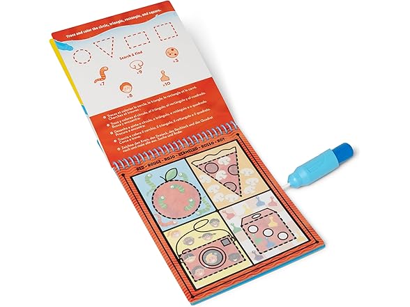 Melissa & Doug On The Go Water Wow! Colors, Shapes