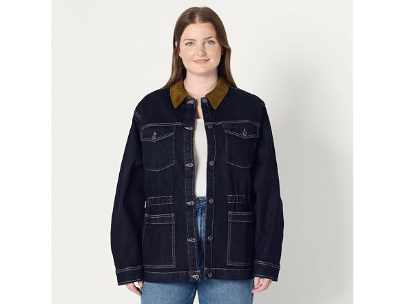 Amazon Essentials Women Stretch Cinched Jacket