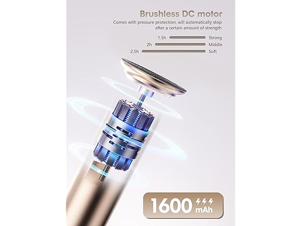 KIUCID 2 in 1 Electric Foot Callus Remover with USB Rechargeable