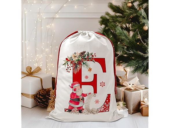 LALALA GIFT LAND Christmas Gift Santa Sack