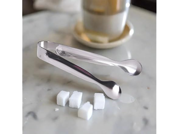 Cuisinox Stainless Steel Sugar Cube Tongs, 4.3"