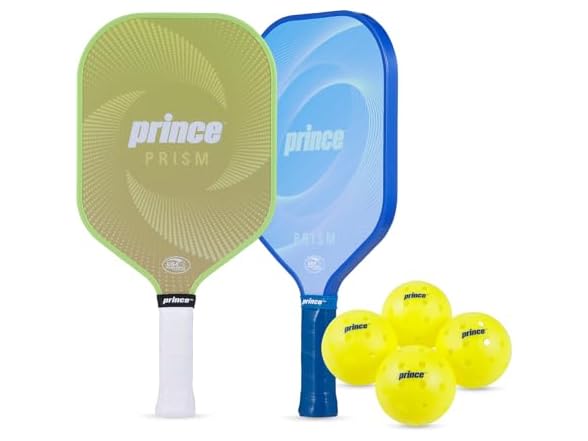 Prince - Prism Pickleball Set, Carbon Fiber