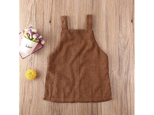 Mubineo Toddler (4T) Baby Girl Corduroy Kids Bib