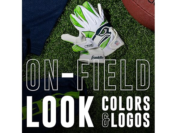 SEATTLE SEAHAWKS Receiver Gloves (YM)