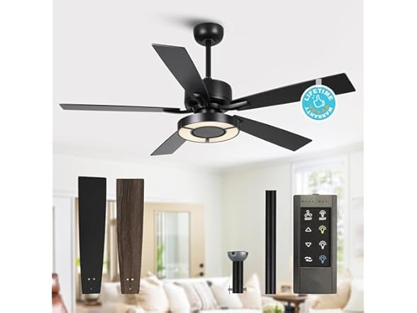 52‘’ Bedroom Ceiling Fans