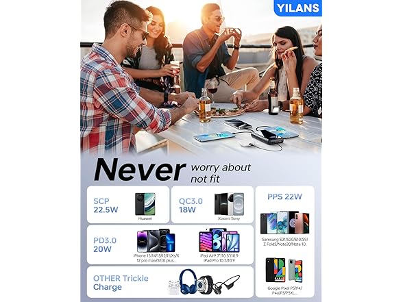 YILANS Portable Charger