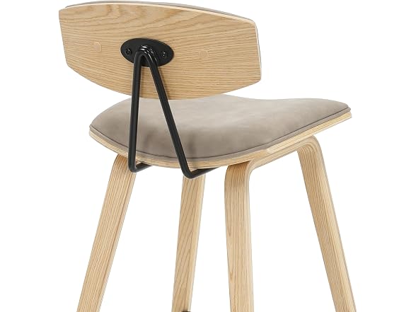Armen Living Fox Bar Height Bar Stool, Set of 3