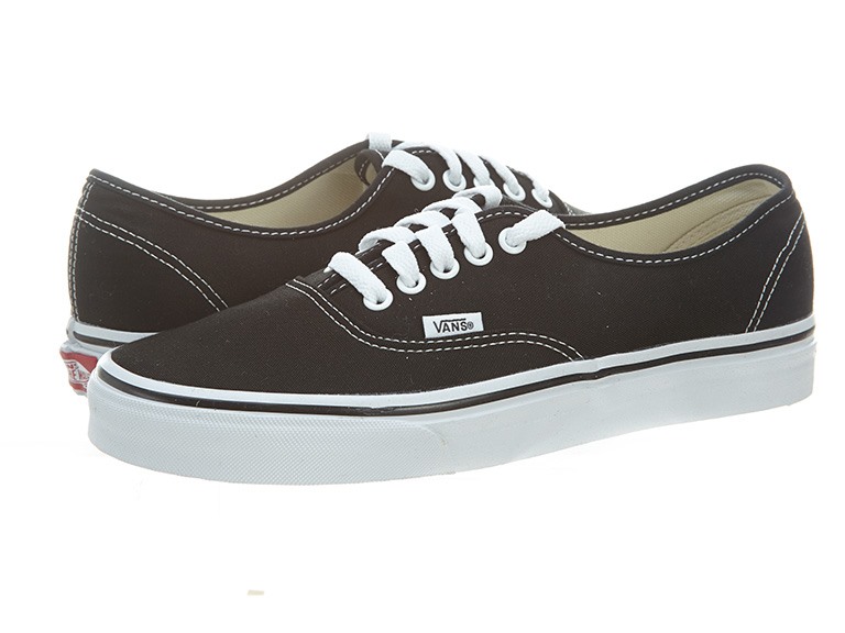 Vans Unisex Authentic Black Size 9