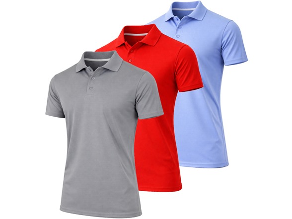 Grey - Red - Light Blue