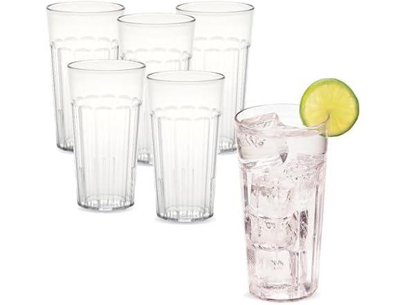 Cambro Newport Beverage Tumblers (6 Pack)