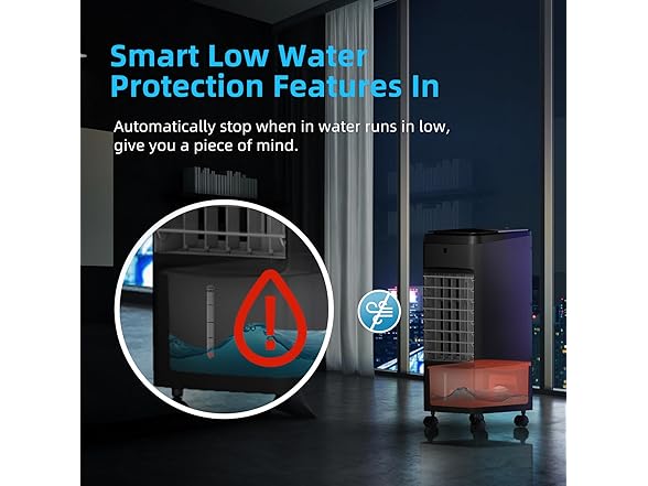 NOMEY Evaporative Air Cooler, 3-in-1 Air Conditioner