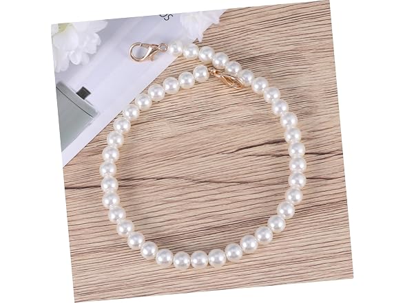 HOODANCOS 2pcs Bag Pearl Chain for Women