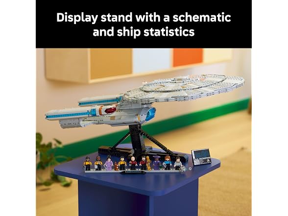 LEGO 10356 Icons Star Trek: U.S.S. Enterprise NCC-1701-D - Gallery 7