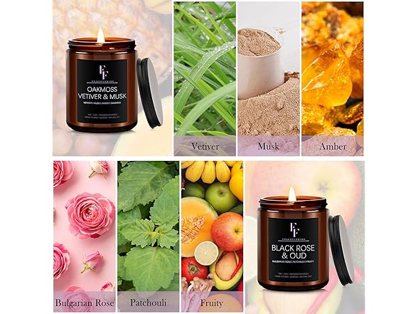 Soy Candle Gift Set, 28oz 4-Pack