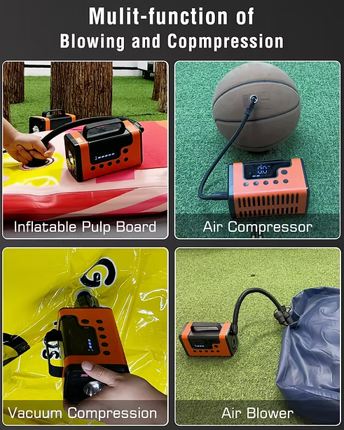 Alpha Digital A28 Jump Starter w/ Air & Vac - Gallery 12