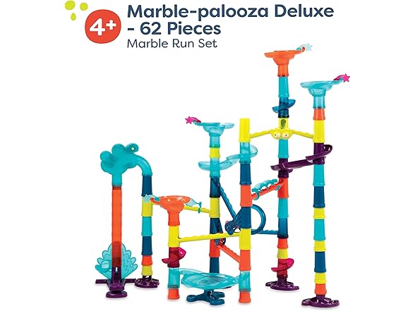 B. toys – Marble Run STEM Toy Set