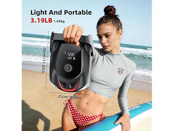 HAIUEYE Electric Paddle Board Pump