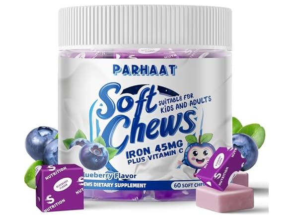 Parhaat Iron Soft Chew Supplement