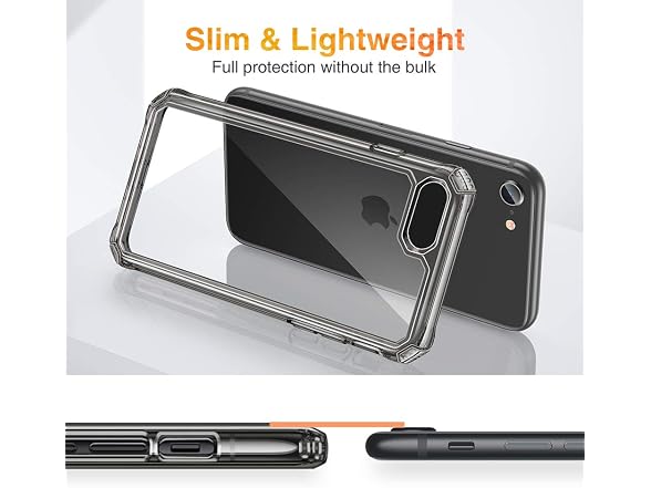 ESR for iPhone SE3/SE/8/7 Case, Shock-Absorbing