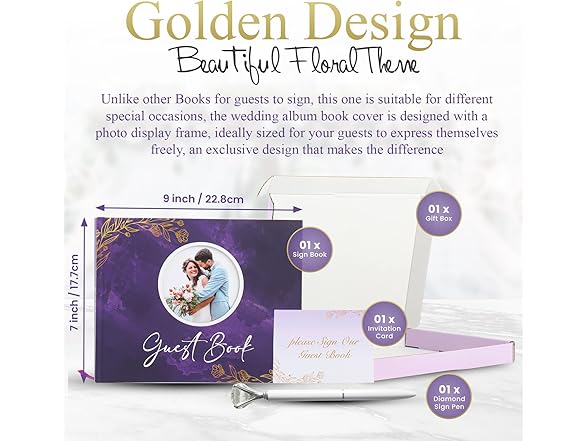 Generic Wedding Guest Book 