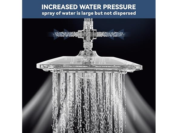 ELLO&ALLO Rain Shower Head 60" ORB