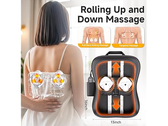 Zorynae Shiatsu Back and Neck Massager