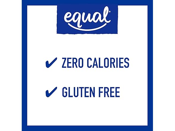 800CT EQUAL 0 Calorie Sweetener, Aspartame & Acesulfame