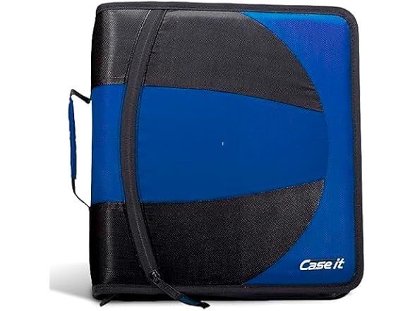 Case-it The Dual 2-in-1 Zipper Binder