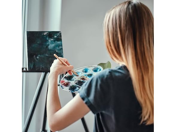 ARTEZA Stretched Canvas, 5 x 7 Inches, 12Pk