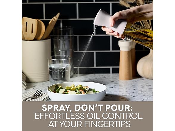 COOK WITH COLOR Glass Oil Sprayer