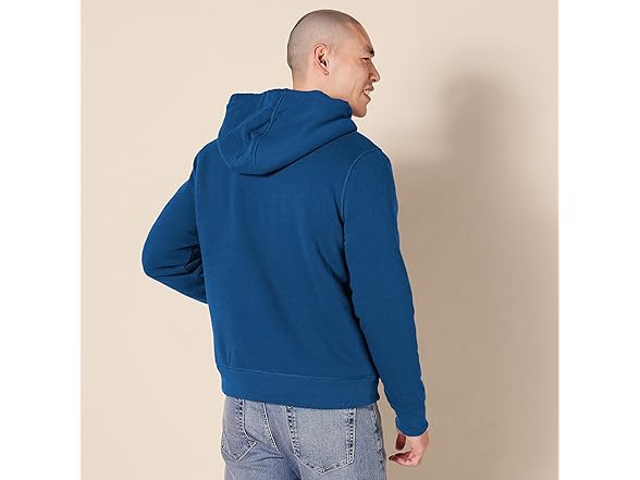 AE Mens Sherpa Lined FullZip Hoodie
