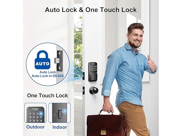 Cubona Keyless Entry Door Lock