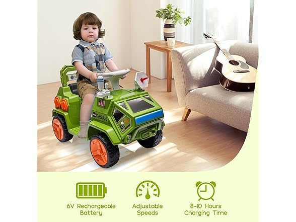 Kids Ride On ATV, Electric Toddlers Ca