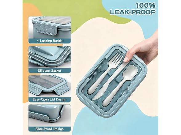 AUSTINEY 1100ml Bento Lunch Box