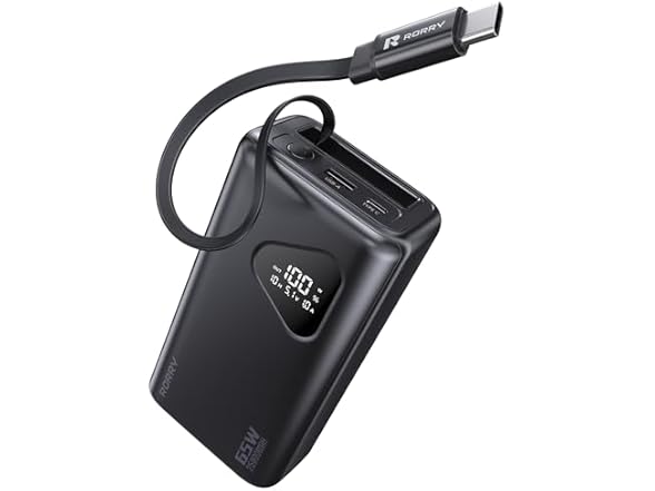 RORRY Laptop Power Bank | 25000mAh | 65W