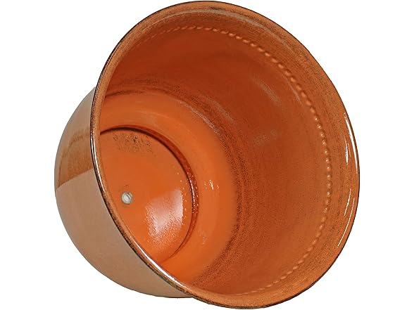 Sunnydaze Michael 14.5" Metal Outdoor Plant Pot Set