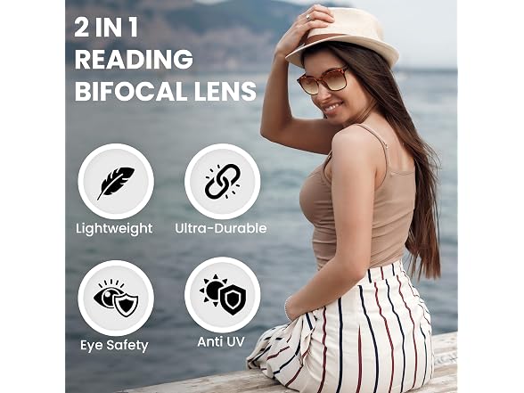 Yogo Vision Bifocal Reading Sunglasses