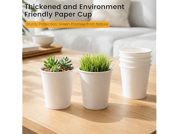 Biotakeware paper cups