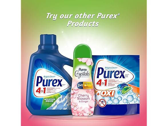 Purex Crystals in-Wash Fragrance and Sce