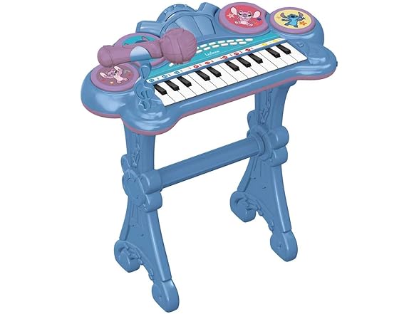 Lexibook, Stitch Electronic Keyboard w Microphone