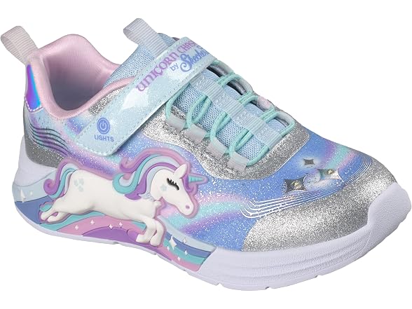 Skechers Kid's S Lights: Unicorn Chaser Shoes