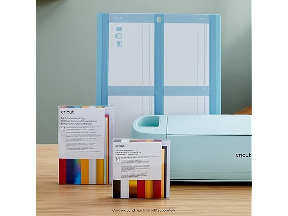 Cricut Foil Transfer Cards, R10 Royal Flush Sampler