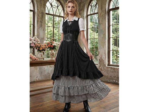 Scarlet Darkness Women's (XL) Renaissance - Gallery 4